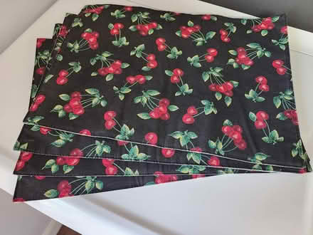 Photo of free Cherry Placemats. (4) (Ambler) #1