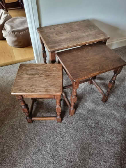 Photo of free Set of 3 coffee table (underwood, NG16) #1