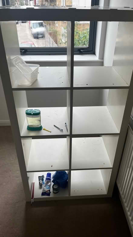 Photo of free White Kallax IKEA - 8 cube (Harringay Ladder N8) #3
