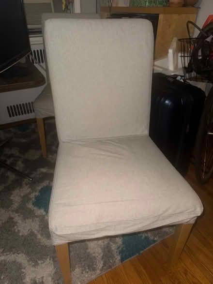 Photo of free Two tall ikea dining chairs (Kensington, Brooklyn) #1