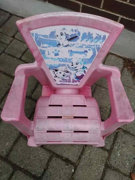 Photo of free Paw Patrol Toddler plastic Chair (Near Baseline Rd. & Clyde Ave.) #1
