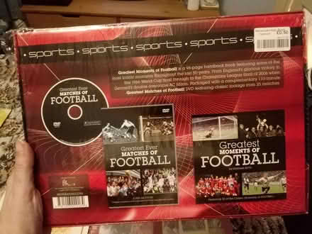 Photo of free Greatest moments of Football dvd bk (Tonbridge) #2