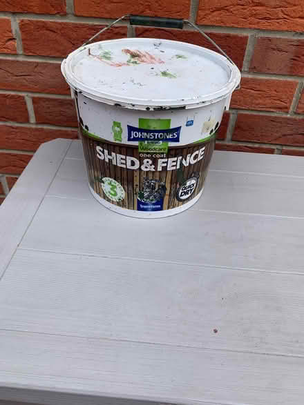 Photo of free Fence paint (Poole BH12) #2