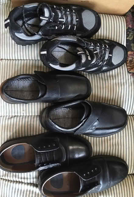 Photo of free Mens black wide shoes (North Golden) #2