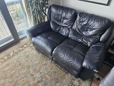 Photo of free Leather Recliner Sofa (Western Harbour EH6) #1