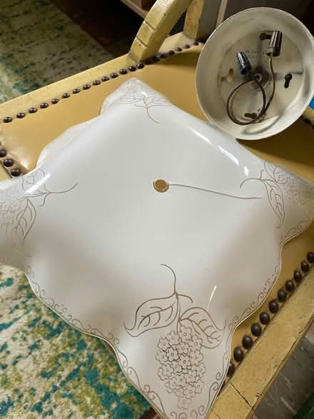Photo of free Ceiling light (Woolen Mills, Cville) #2