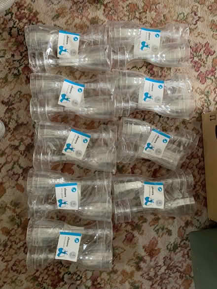 Photo of free Plastic wine glasses (Upton Park E6) #1