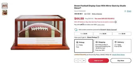 Photo of free Mirrored Display Cases (Bloomington) #1
