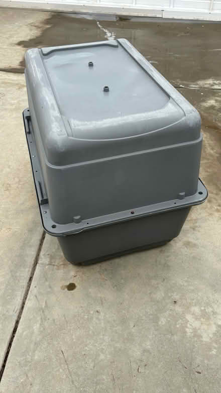 Photo of free Plastic Dog Crate (Allied Gardens) #4