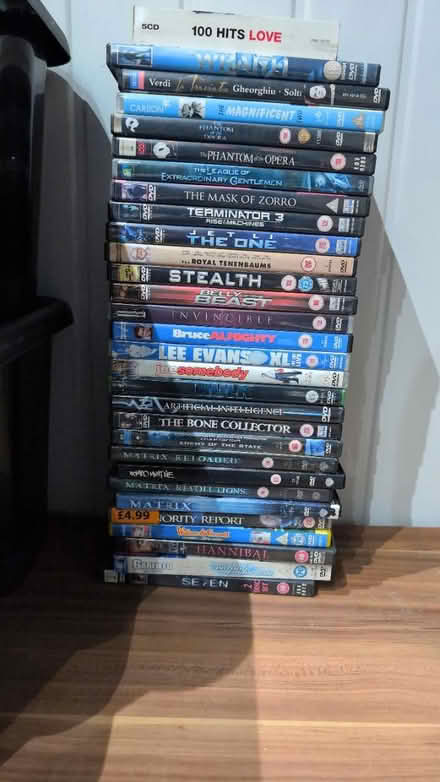 Photo of free Mixed dvds (Chesterfield S42) #1