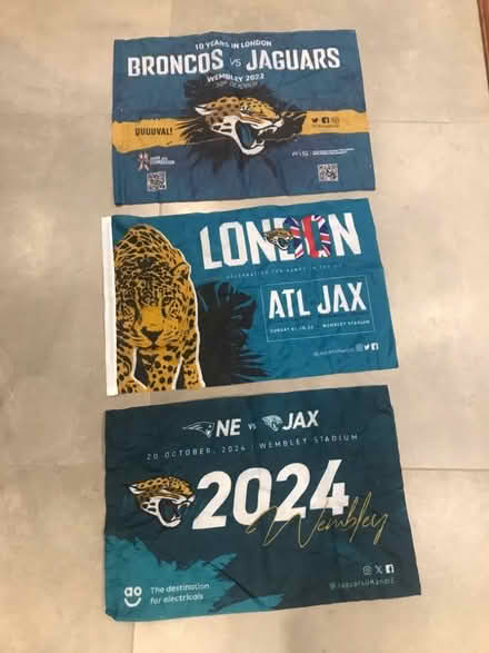 Photo of free 3 NFL flags (Bromham MK43) #1