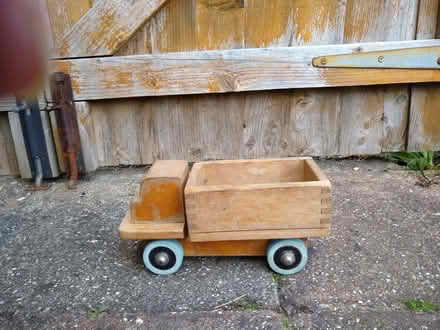 Photo of free Wooden toy tipper truck (Emsworth PO10) #1