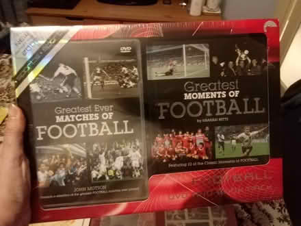 Photo of free Greatest moments of Football dvd bk (Tonbridge) #1