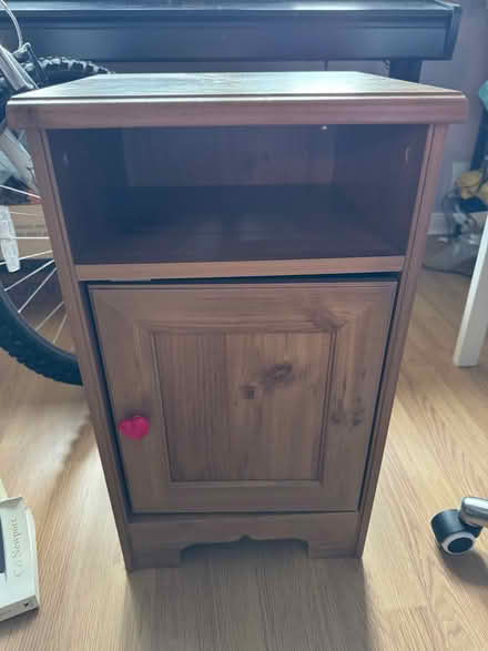 Photo of free Bedside table (Lords Wood ME5) #1