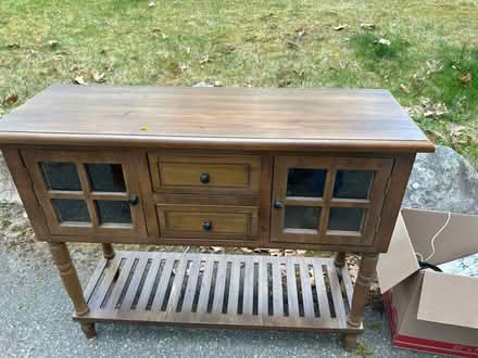 Photo of free Entryway cabinet (Andover) #1