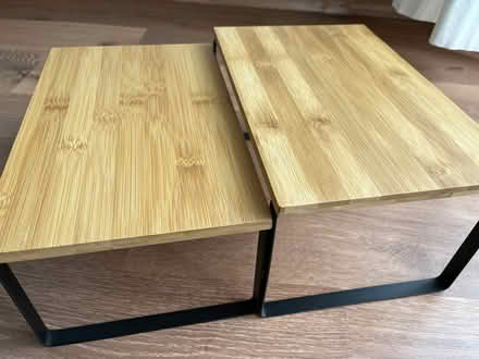 Photo of free Small bamboo shelves (Breadsall DE21) #1