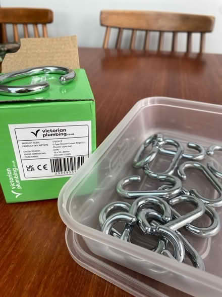 Photo of free Shower curtain hooks (Sockbridge CA10) #1