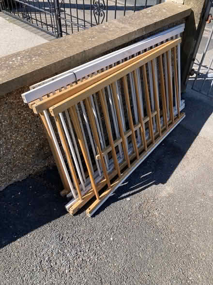 Photo of free Old cot sides x 5 (Bolton le Sands) #1