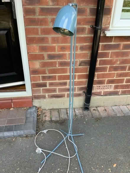 Photo of free Blue standing lamp (Chorley SK9) #1