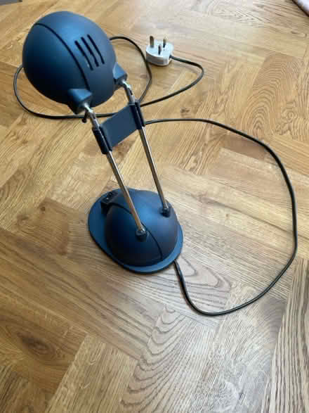 Photo of free Blue height-extendable desk lamp (Hertford SG14) #4