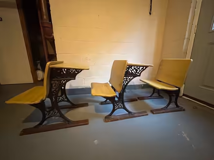 Photo of free Old school desks - fun for kids (New Canaan downtown) #2