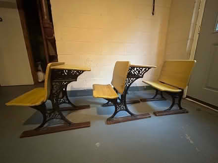 Photo of free Old school desks - fun for kids (New Canaan downtown) #2