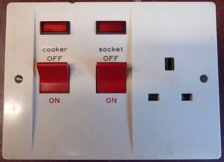 Photo of free MK cooker switch & 13a socket (Southport PR8) #1