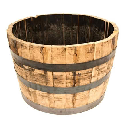 Photo of 1/2 whiskey barrels (Golden Triangle) #1
