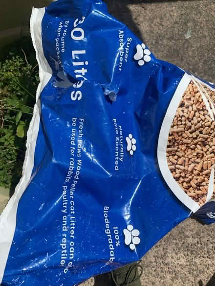 Photo of free Wood pellet cat litter (Ely, CF5) #2