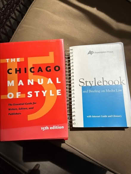 Photo of free Chicago/AP Stylebooks (Ossining) #1