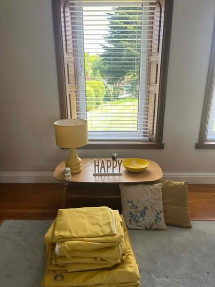 Photo of free Next Yellow curtains and home stuff (Gilgarran, Workington CA14) #1