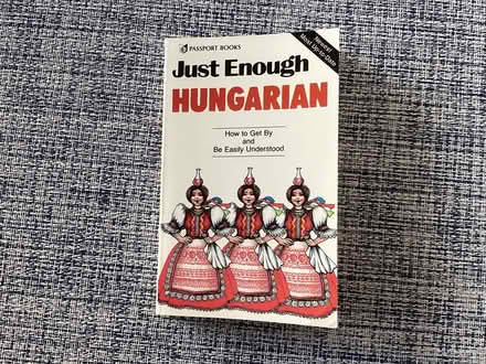 Photo of free Book - “Just Enough Hungarian” (Laurel Avenue/Takolusa Dr.) #1