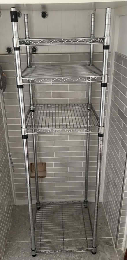 Photo of free Chrome metal rack (Dyke Road area BN1) #1