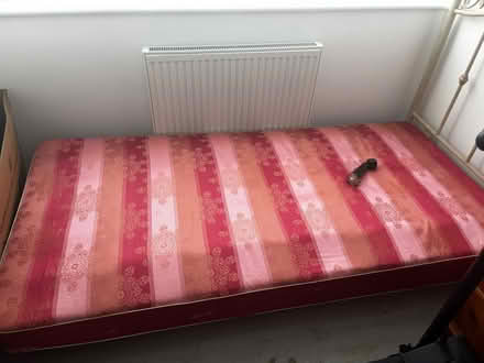Photo of free A single bed frame with one loose leg (Whitelea NE23) #2
