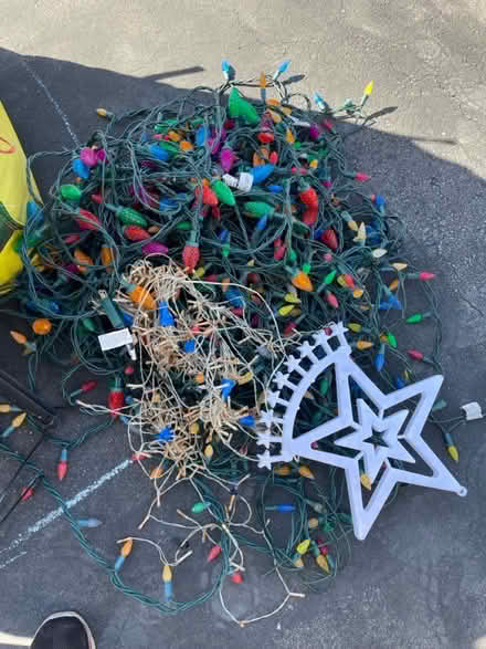 Photo of free Christmas lights for scrap wire (Trelawny Circle L5n6n9) #1
