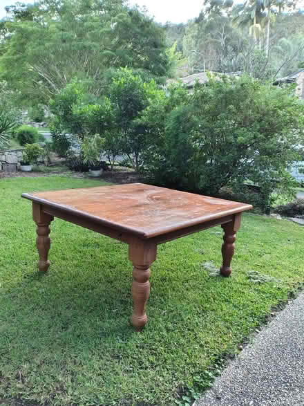 Photo of free large pine table (THE GAP) #1