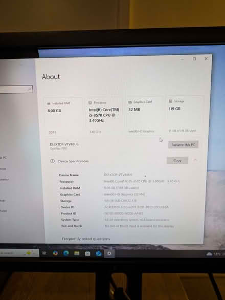 Photo of free Dell PC (Irthlingborough NN9) #2