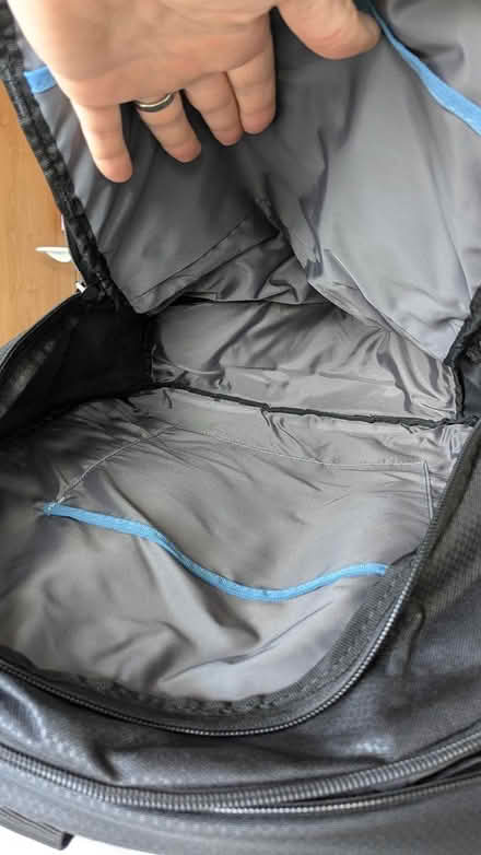 Photo of free Black and grey laptop backpack (Bishop Auckland DL14) #4