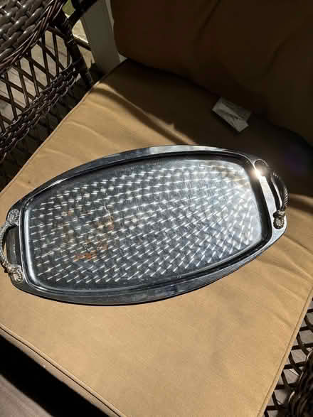 Photo of free Silver handled tray (Ossining) #1