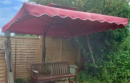 Photo of free Garden umbrella/parasol/sun shade (Off Lambs Farm Road, Horsham) #1