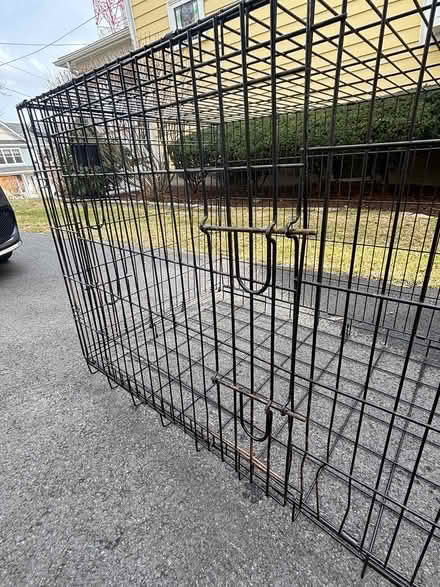 Photo of free Large Dog Crate (Newton Upper Falls) #2