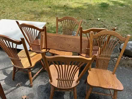 Photo of free Kitchen table & chairs (Andover) #2
