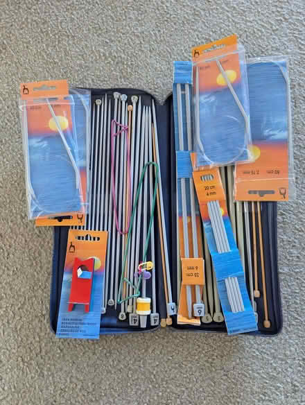 Photo of free Set of knitting needles in a case (Gateacre L25) #2