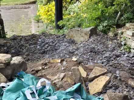 Photo of free Blue Slate decorative (Mosborough Sheffield) #1
