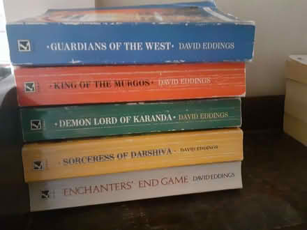 Photo of free Complete set of David Eddings books (Surrey Heath GU15) #1