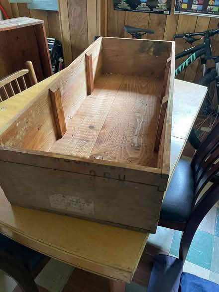 Photo of free Wooden Crates (5 total) (Woolen Mills, Cville) #3