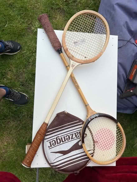 Photo of free Vintage squash rackets (Clapham MK41) #1
