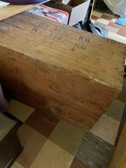 Photo of free Wooden Crates (5 total) (Woolen Mills, Cville) #1