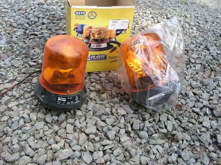 Photo of free 2 flashing amber beacon lights (Much Cowarne HR7) #1