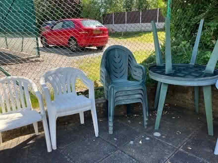 Photo of free plastic garden furniture (pick up from Gatley) (Cheadle Hulme SK8) #2